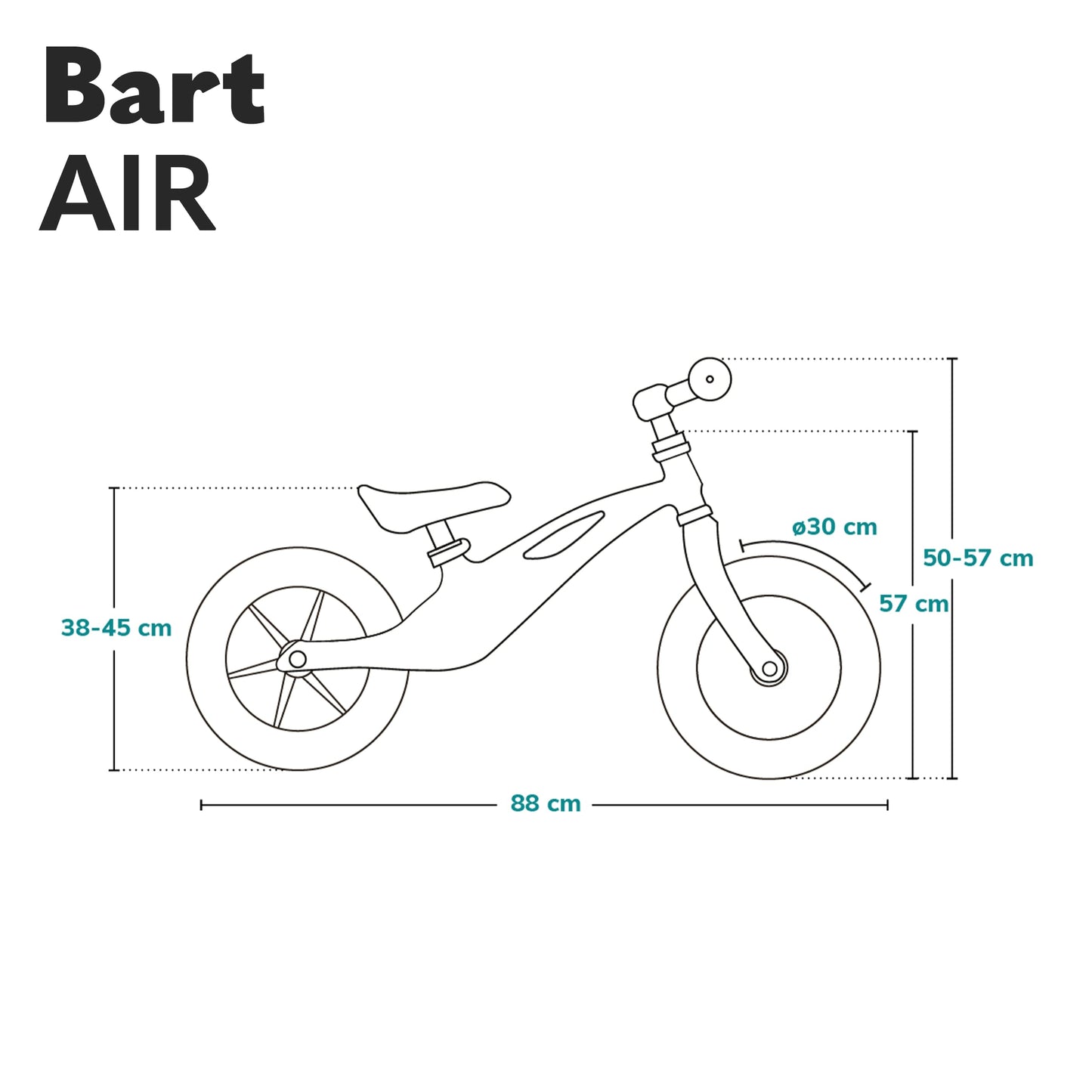 lionelo tasakaaluratas/jooksuratas BART AIR 12 tolli, PINK VIOLET, 2-5-aastastele