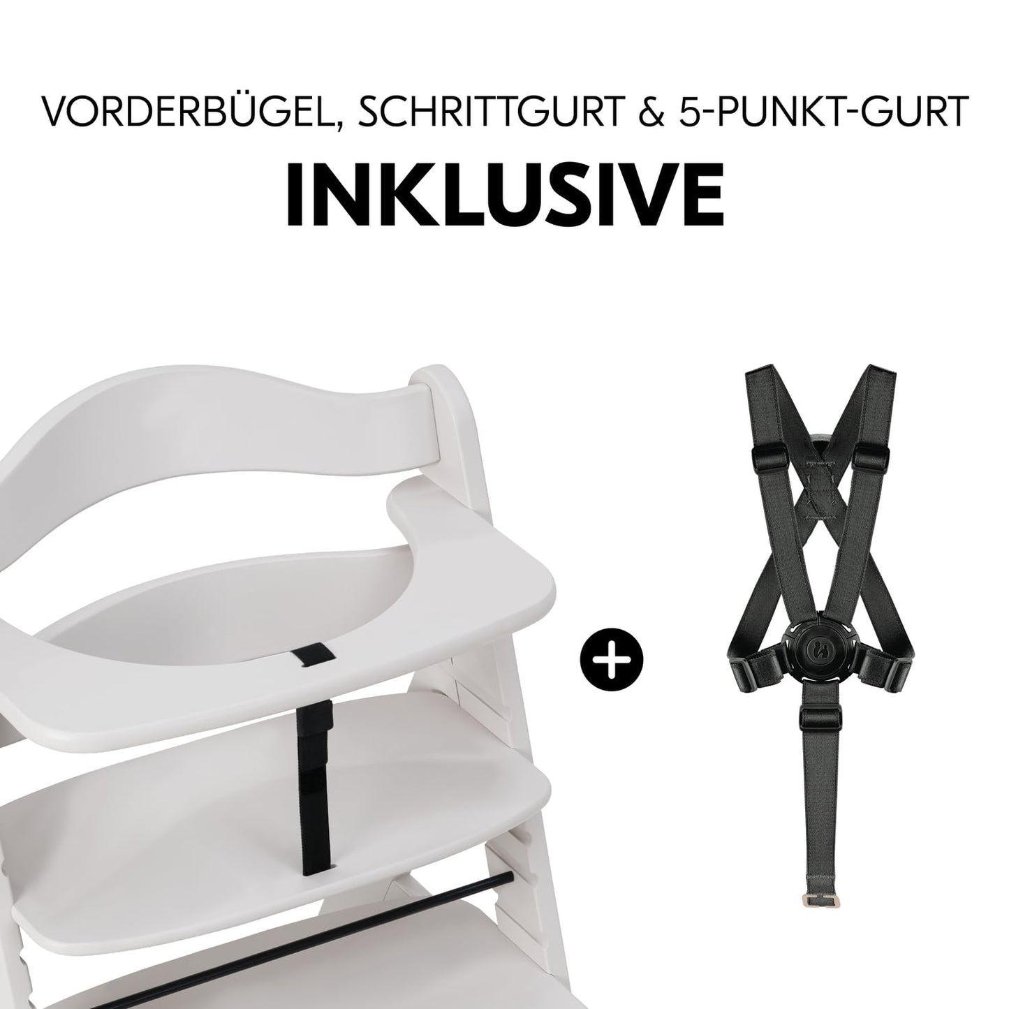 Hauck Alpha+ puidust söögitool (kuni 90 kg)