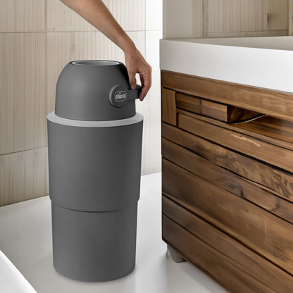 Chicco XL mähkmekonteiner lõhnalukuga, hall