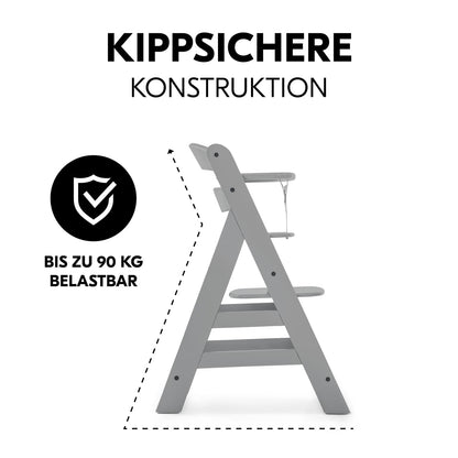 Hauck Alpha+ puidust söögitool (kuni 90 kg)