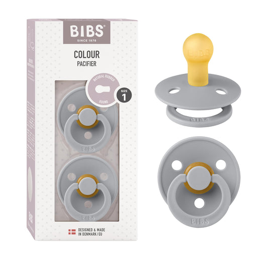 Bibs Colour tutti 2 kpl Cloud, koko 1, 0+ kk