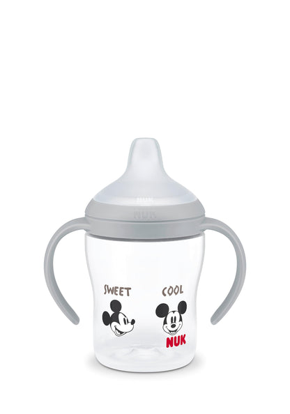 NUK Perfect Match harjoittelumuki Mikki Hiiri, 6+ kk, 150 ml, beige (Greige)