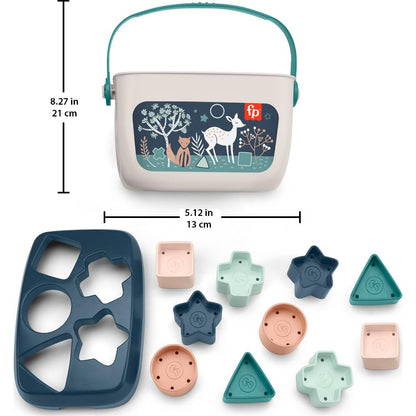 Fisher-Price Baby’s First Blocks kujundite sorteerimismäng, 10 osa, 6+ kuud