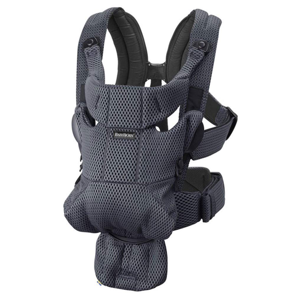 BabyBjörn kandekott Move 3D-võrk, anthracite grey