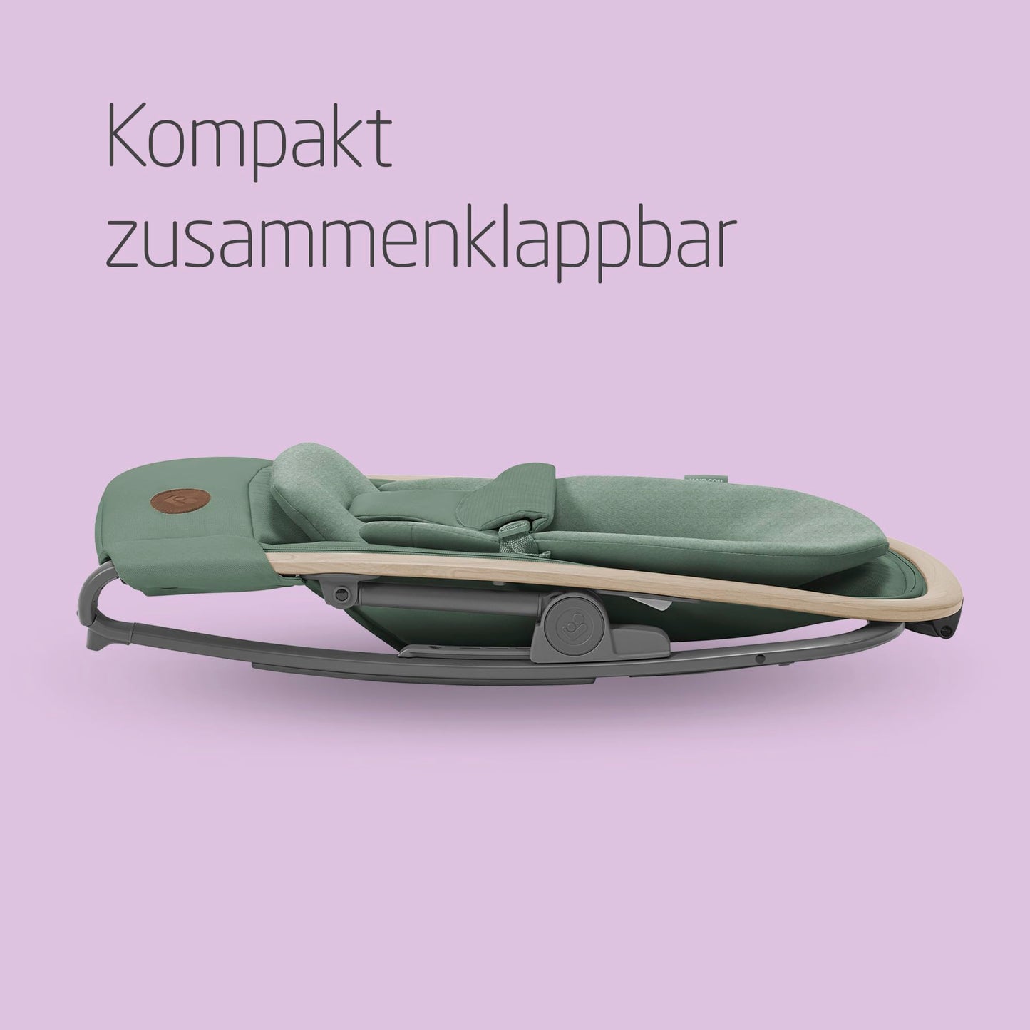 Maxi-Cosi Kori 2-ühes beebikiik mängukaarega, 0–2 a, kuni 15 kg, Beyond Green