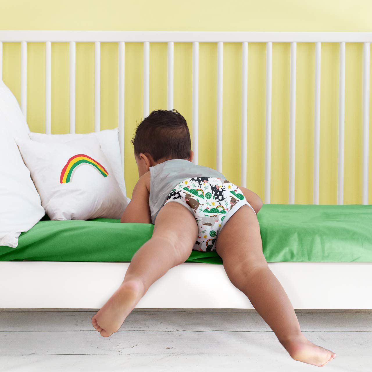 Bambino Mio potitreeningu püksid, 1tk, Moo Friends, 18-24 kuud