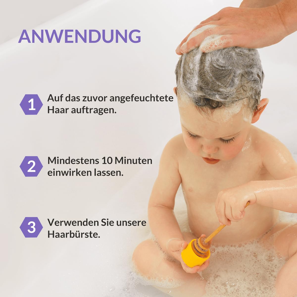 bee nature beebišampoon Bio Honig Mousse 400 ml