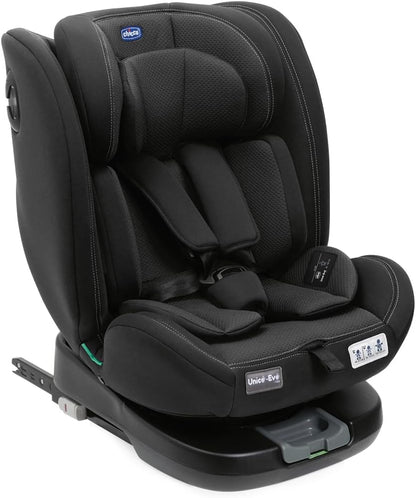 Chicco Unico Evo i-Size turvatool, 0–36 kg, 0–12 aastat, must