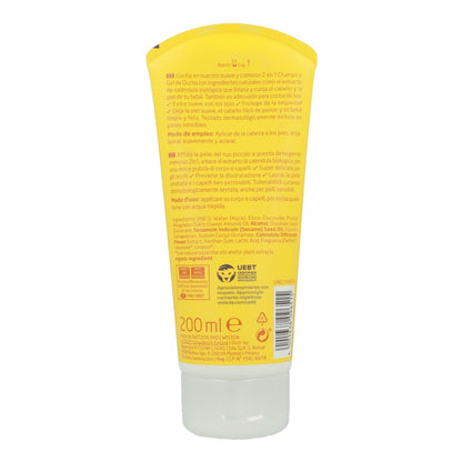 Weleda saialille šampoon ja dušigeel beebidele, 200 ml