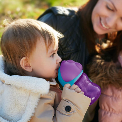 Philips Avent joogitops kõrrega väikelapsele, lilla/sinine, BPA-vaba