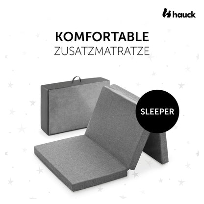 hauck kokkupandav reisivoodi vahtmadrats Sleeper, 120 x 60 cm, hall