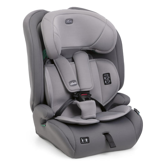 Chicco Gro Up i-Size turvaistuin 76-150 cm, 15 kuukaudesta 12 vuoteen, ISOFIX, 5 kg, harmaa