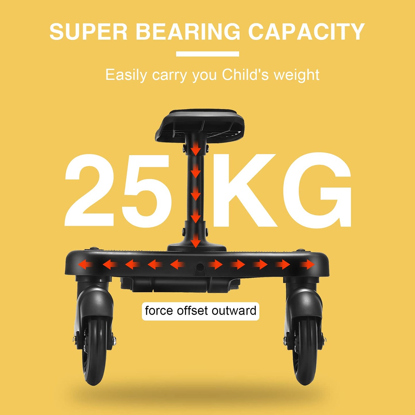 Vihir universaalne seisulaud vankrile istmega, kuni 25 kg