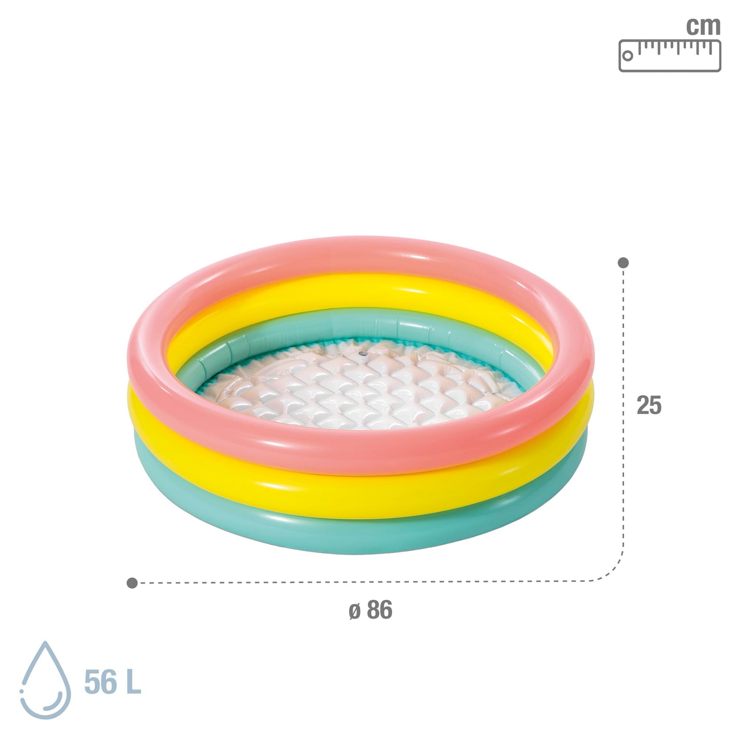 Intex beebibassein Wet Set Collection 86 x 25 cm, 1-3 a