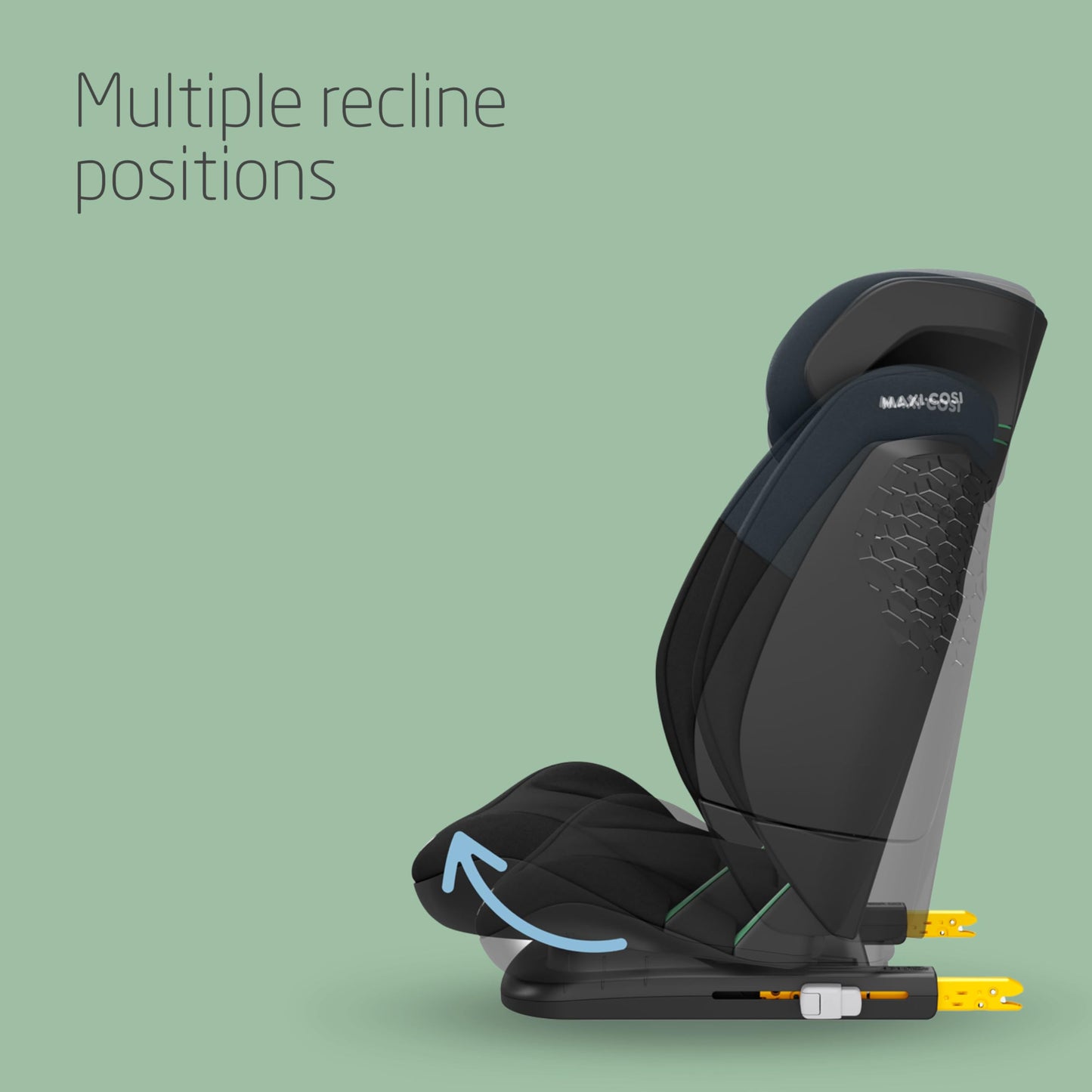 Maxi-Cosi RodiFix S i-Size turvatool 100–150 cm, ISOFIX, Tonal Black