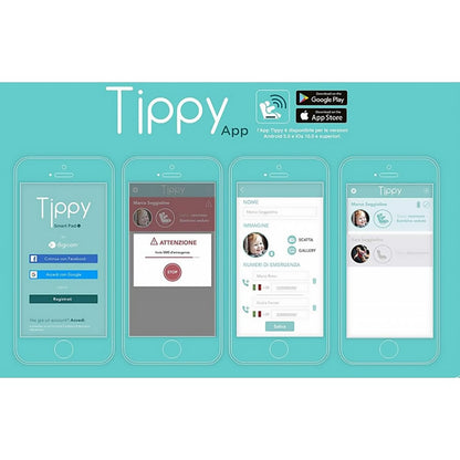 Digicom Tippy Pad Bluetooth-beebisensor autos – lapse autosse unustamise vastane turvaseade