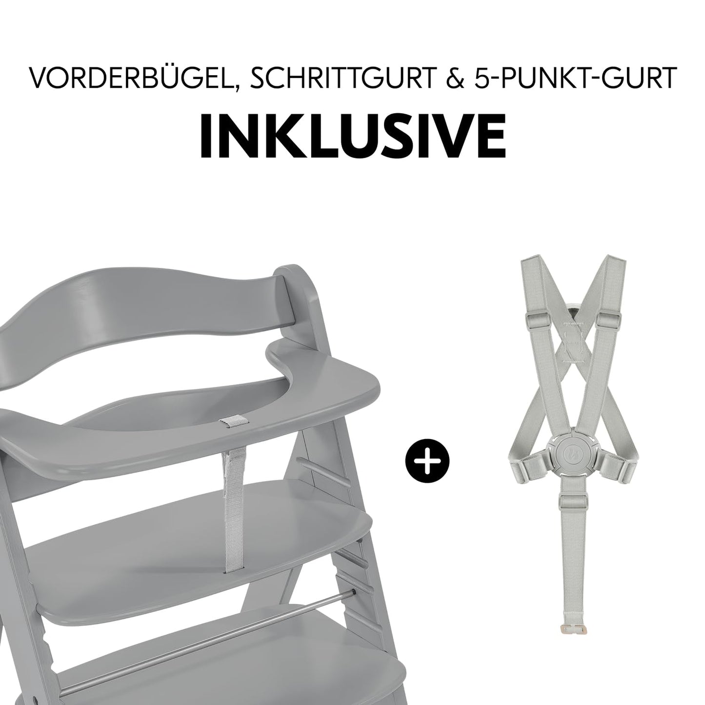 Hauck Alpha+ puidust söögitool (kuni 90 kg)
