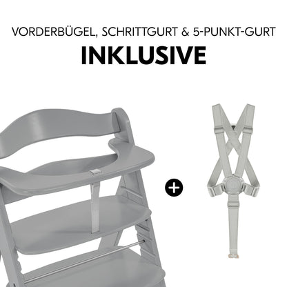 Hauck Alpha+ puidust söögitool (kuni 90 kg)