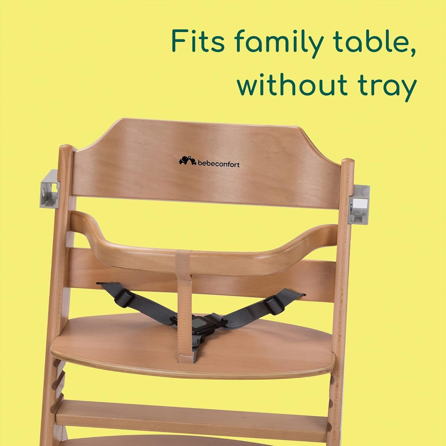 Bebeconfort Timba puidust söögitool, 6 kuud – 99 aastat, kuni 110 kg, Natural Wood