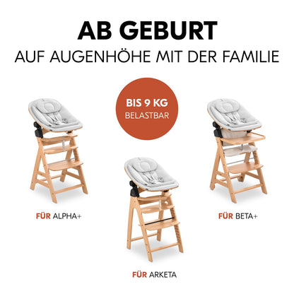 hauck Highchair Bouncer Eco beebikiik Hauck Alpha+ ning Beta+ söögitoolile
