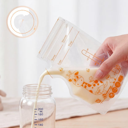 Oderra rinnapiima säilituskotid 100 tk, 180 ml, eelsteriliseeritud, kollane