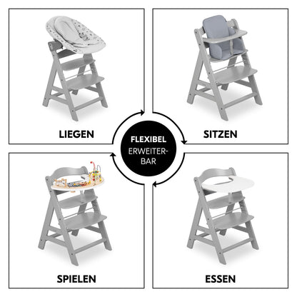Hauck Alpha+ puidust söögitool (kuni 90 kg)