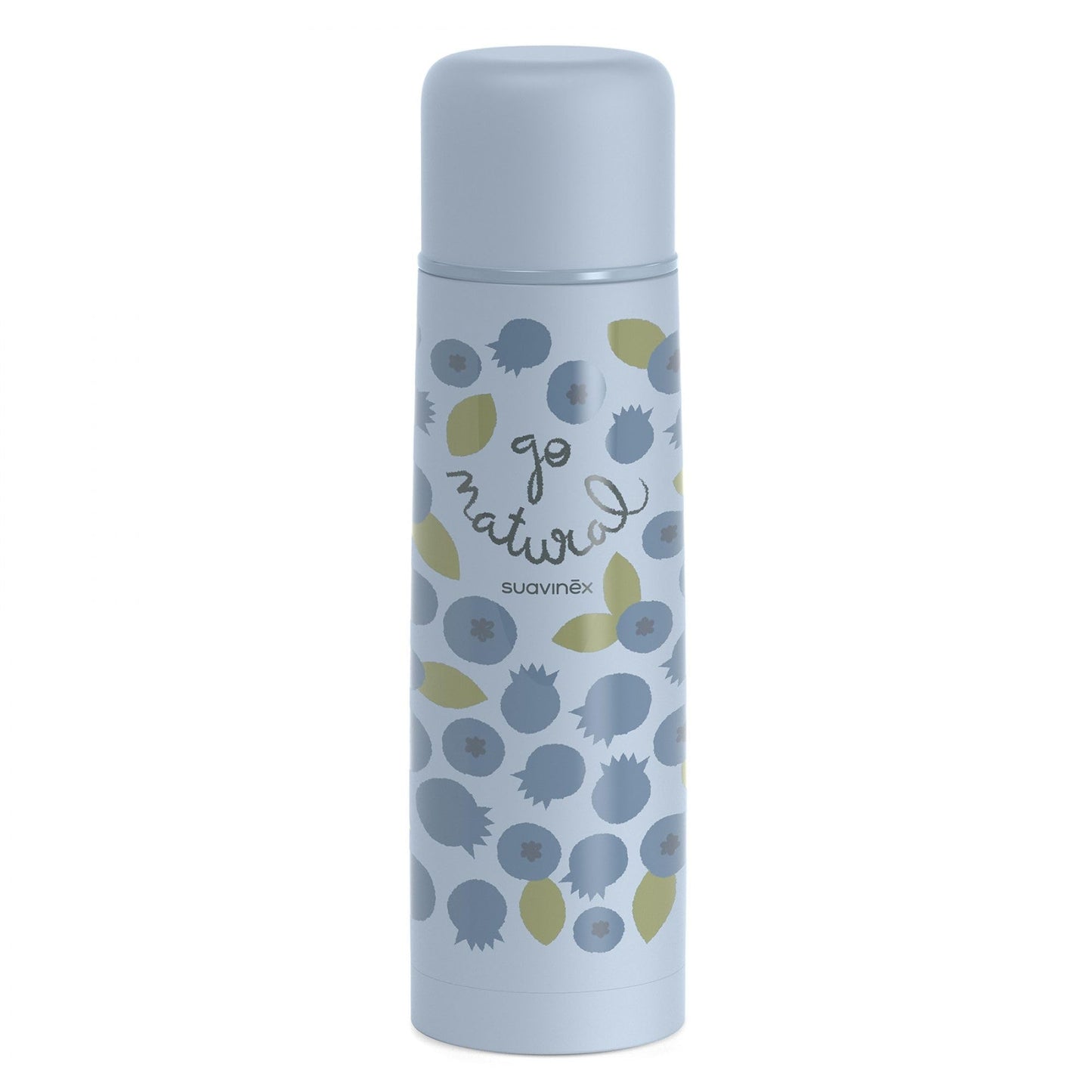 Suavinex termos vedelikele 500 ml, roostevaba teras – mustikas