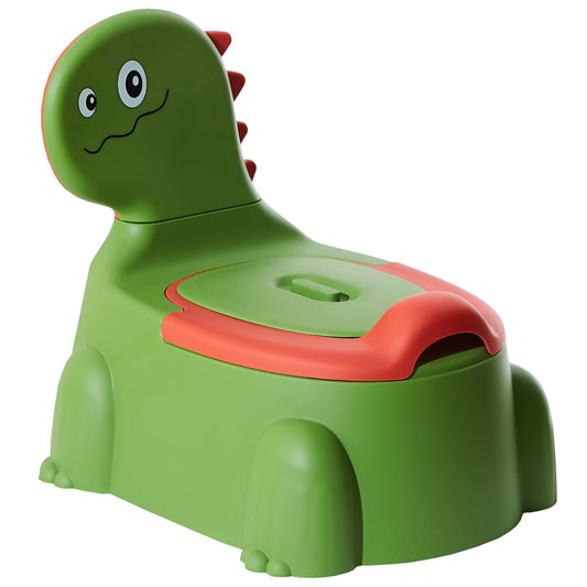 SUPERBE BEBE lastepott dinosauruse kujuga, eemaldatava sisuga, roheline