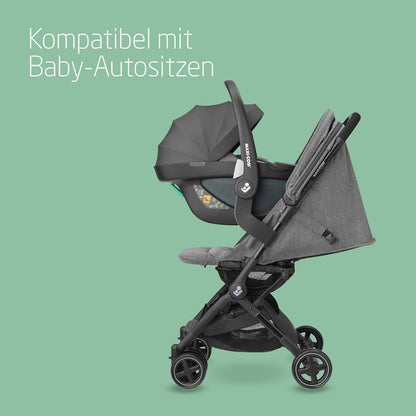 Maxi-Cosi Lara2 ultrakerge kokkupandav jalutuskäru, hall