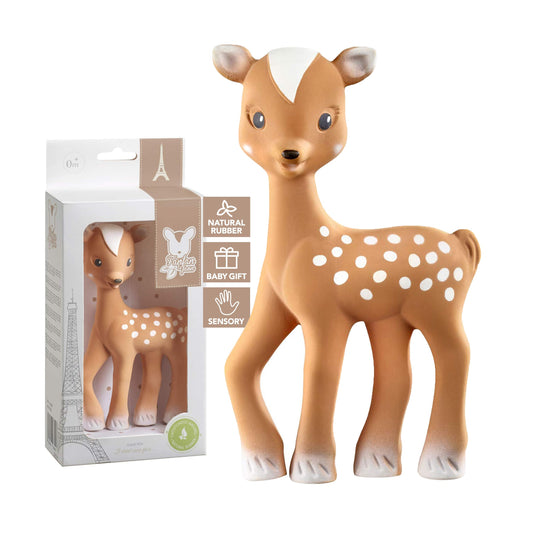Vulli Fanfan hirveke, naturaalne närimislelu beebile, Sophie la girafe