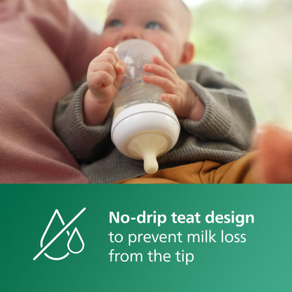 Philips Avent Natural Response klaasist lutipudel 240 ml, 3+ kuud