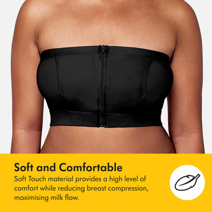 Medela Hands Free Pumping Bustier käed-vabad rinnapumba rinnahoidja, must