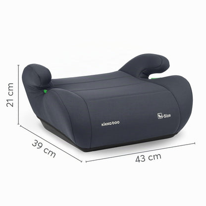 Kikka Boo turvatool i-UP, i-Size, 125-150 cm, grupp 3, 7-12 a, sõjaväeroheline (armeegrün)