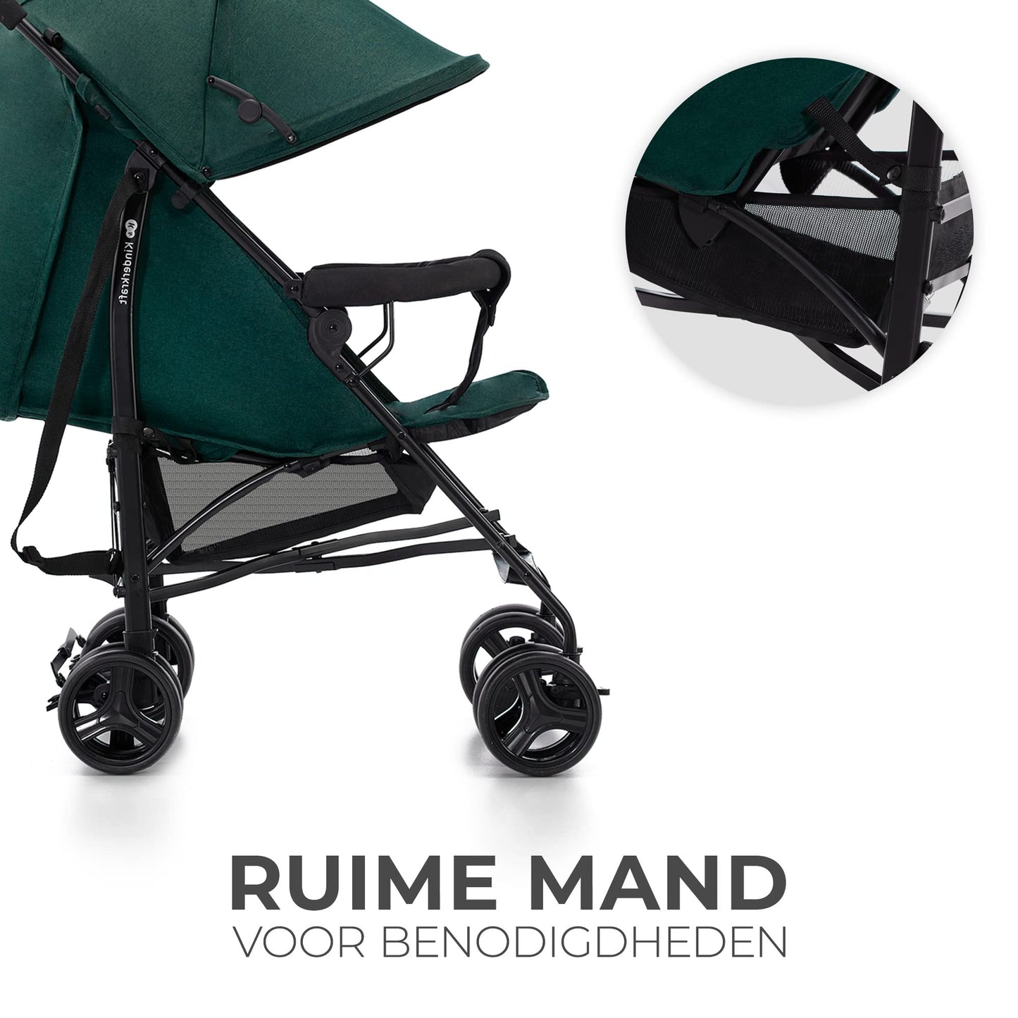 Kinderkraft TIK kergkäru, green, 6,5 kg