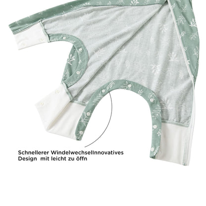 Duomiaomiao unisex beebide magamiskott jalgadega, suurus L, puuvill, kevad/suvi (2tk)