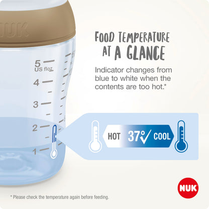 NUK Perfect Match lutipudelite komplekt 260 ml, 3+ kuud, 3 tk
