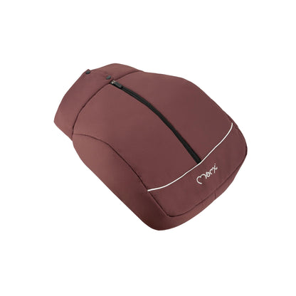 MoMi Clara kergkäru alates 6. elukuust, kuni 22 kg – jalakate, joogitopsihoidja, mähkmekott ja vihma-/putukakaitse (Red Wine)