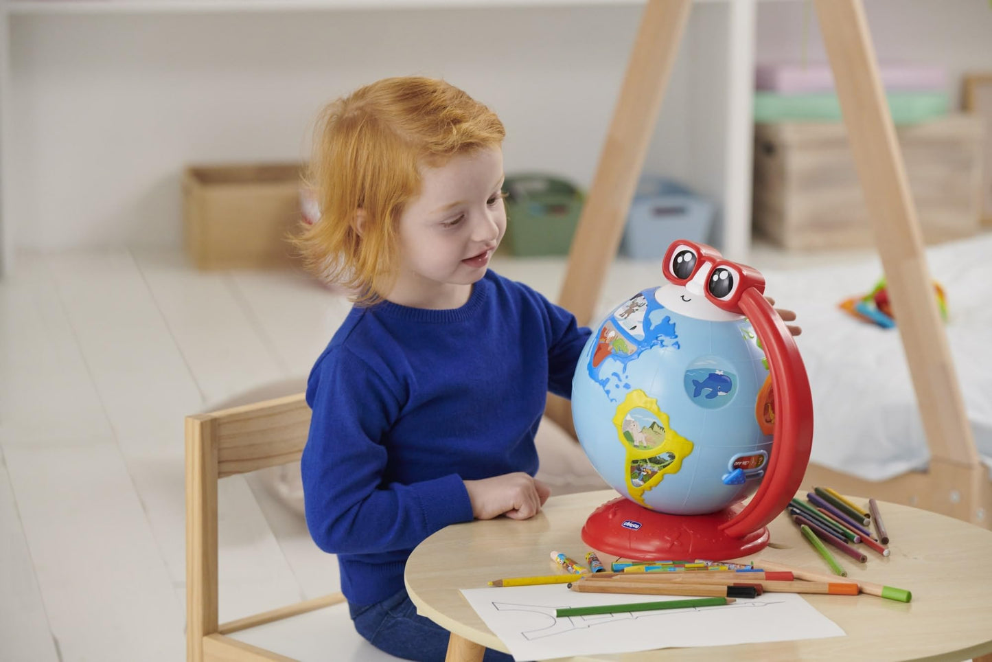 Chicco Mister Globo kahekeelne interaktiivne õppe-mänguasi (ES/EN)