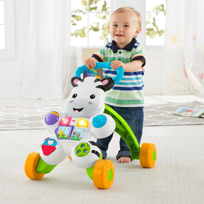 Fisher-Price Zebra kõndimistugi – muusika ja tuledega alates 6. elukuust, sebra