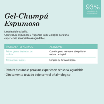 SUAVINEX beebi vahutav šampoon-geel 500 ml, roheline
