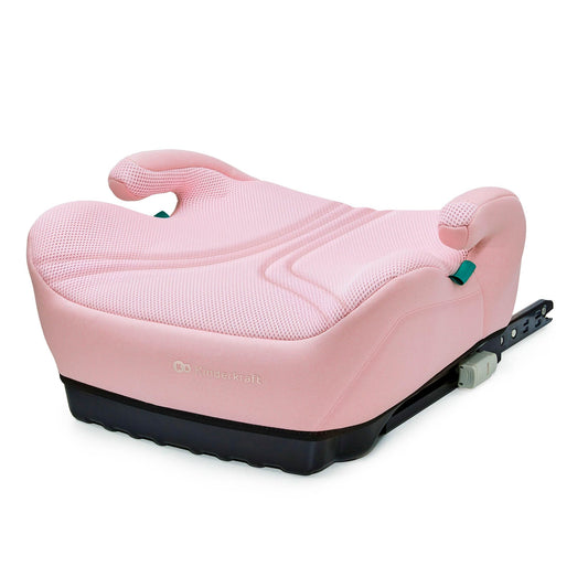Kinderkraft I-BOOST 2 PRO turvatool, roosa, ISOFIX, 125-150 cm, 6-12 a