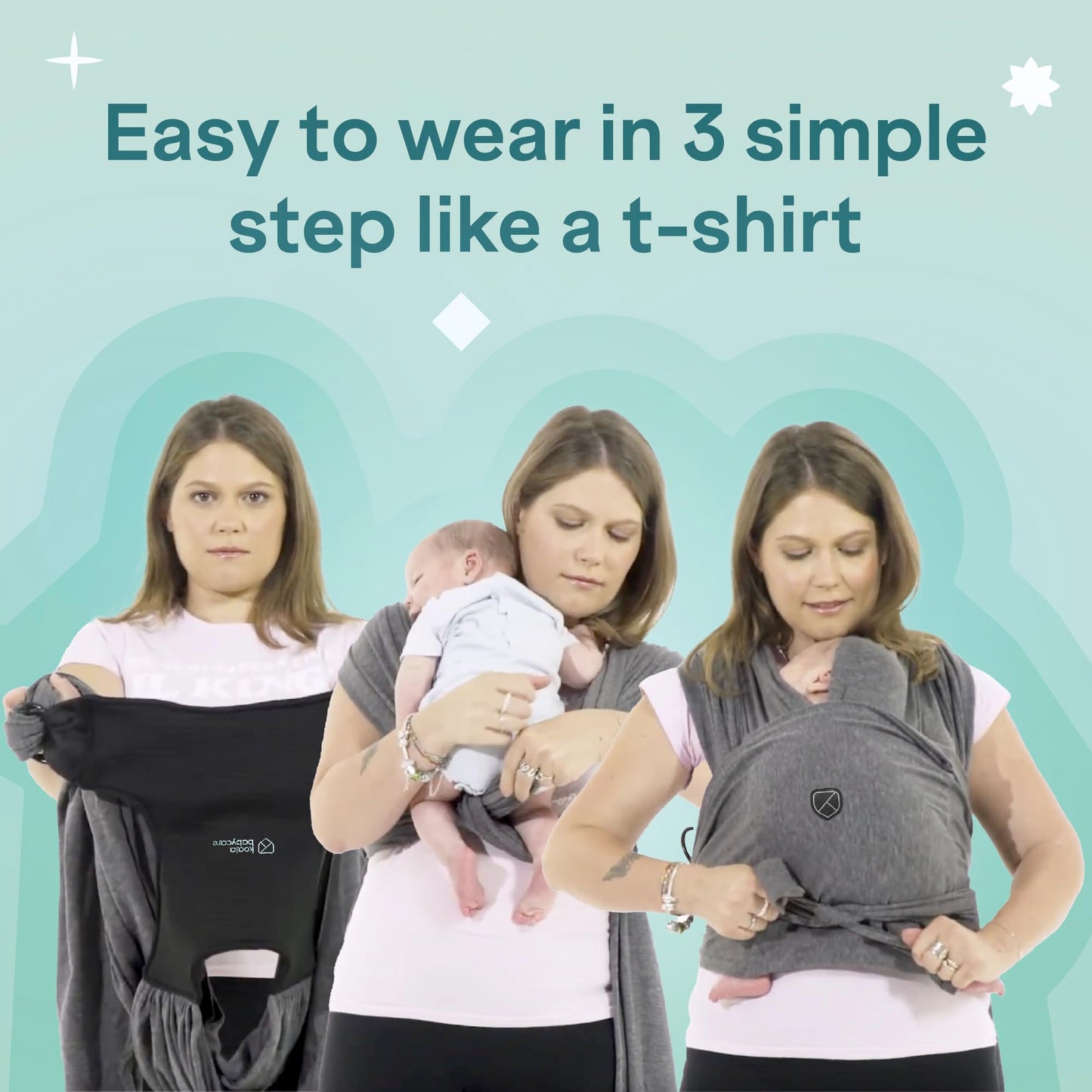 Koala Babycare kandelina, must
