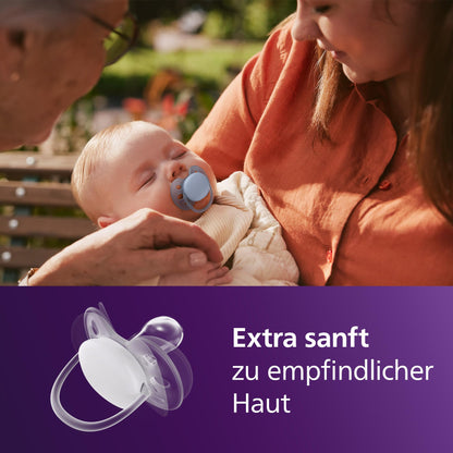 AVENT tutti ultra soft SCF091/50, 0–6 kk, 4 kpl