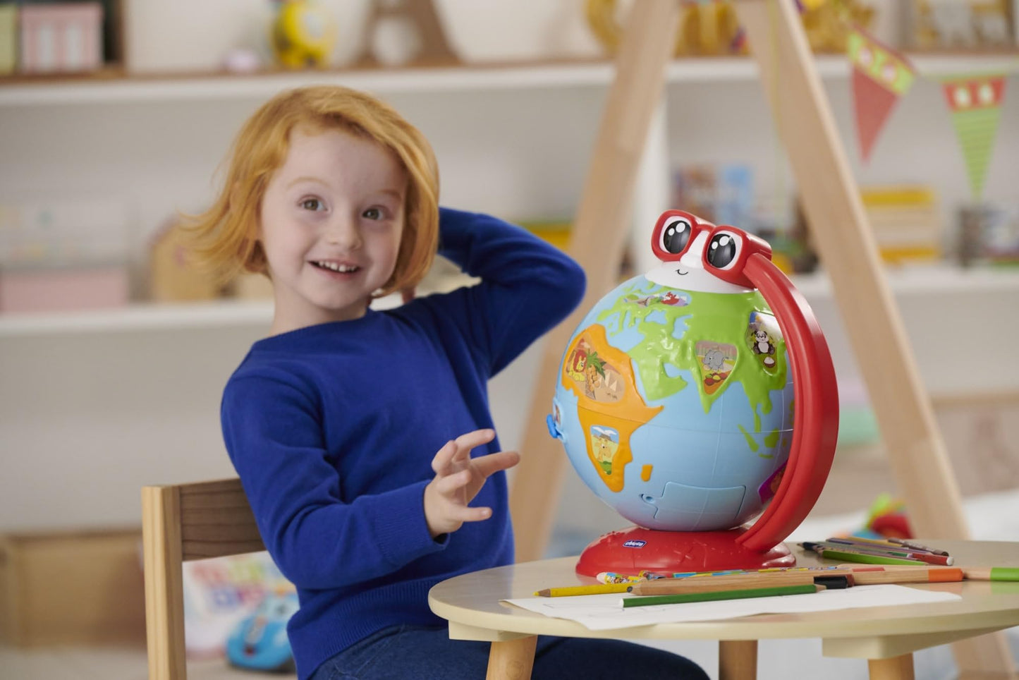 Chicco Mister Globo kahekeelne interaktiivne õppe-mänguasi (ES/EN)