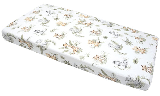 Medi Partners voodilina 60×120 cm, 100% puuvill, Safari muster