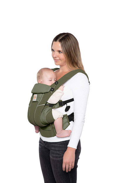 Ergobaby Omni Breeze kandekott alates sünnist, Olive Green