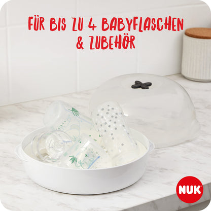 NUK Micro Express Plus mikrolaine sterilisaator lutipudelitele