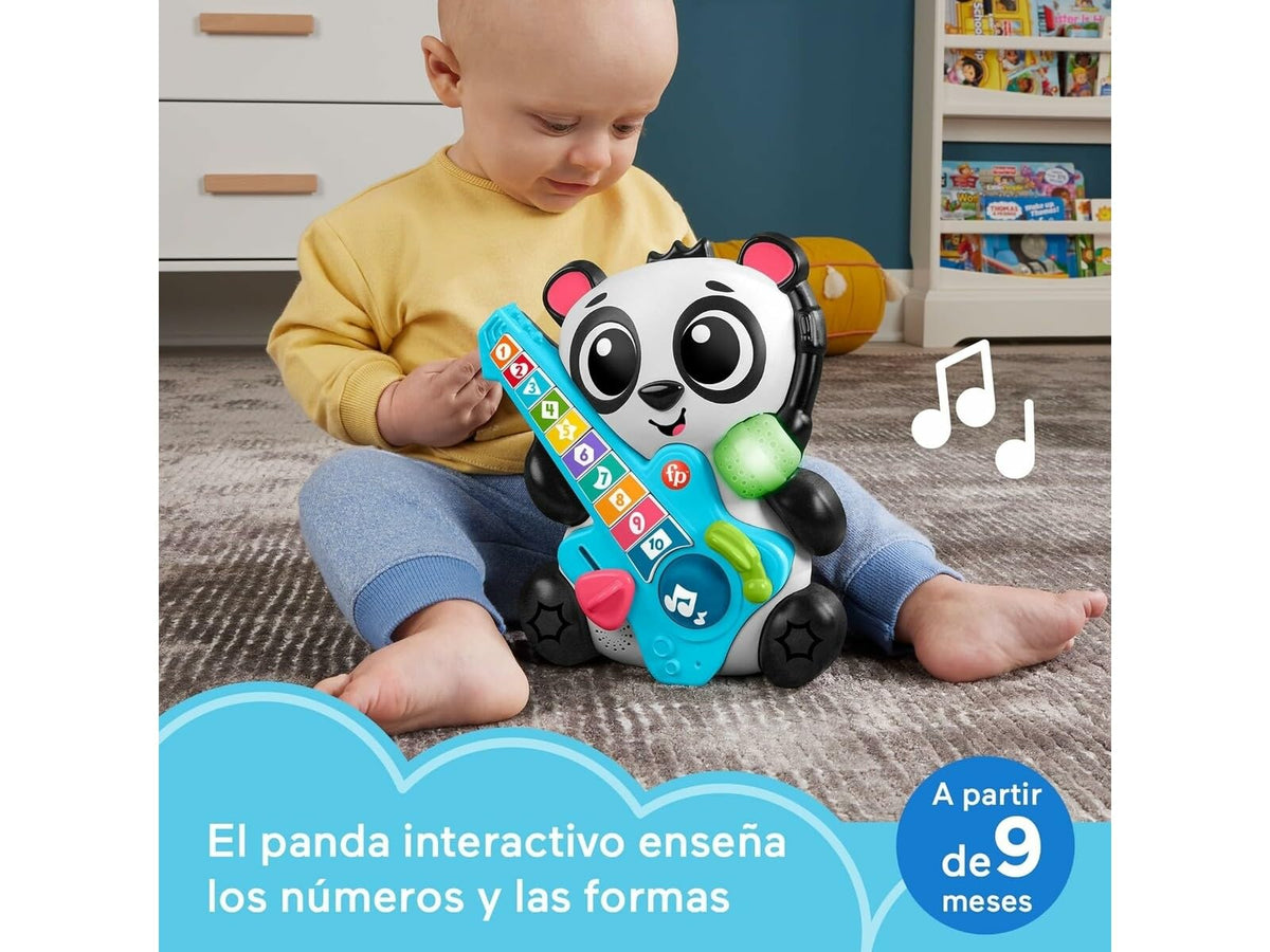 Fisher-Price Link Squad Jam & Count Panda muusikaline õppemänguasi HYK93, alates 9 kuust
