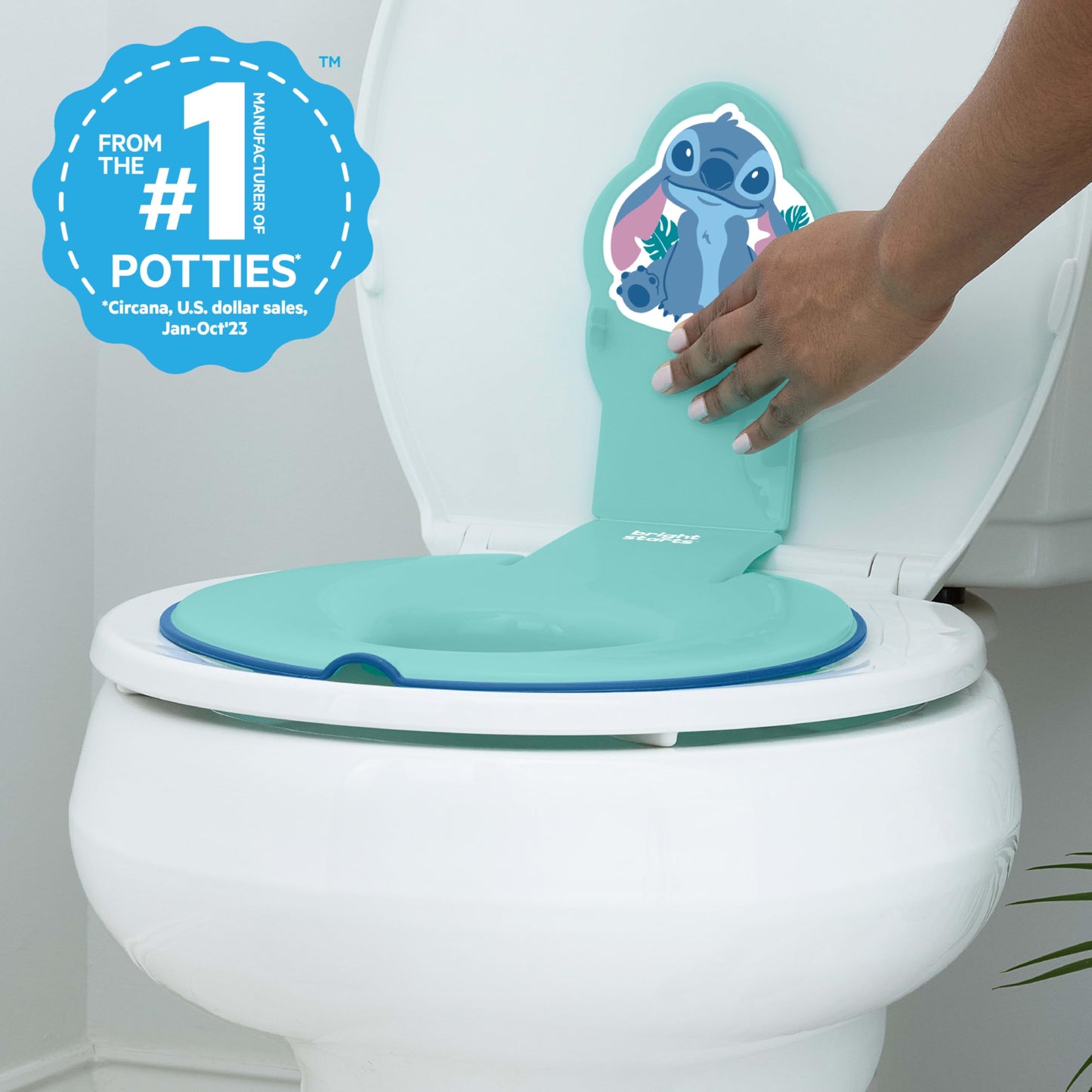 Bright Starts Disney Baby Stitch Flip & Sit potitreeningu iste