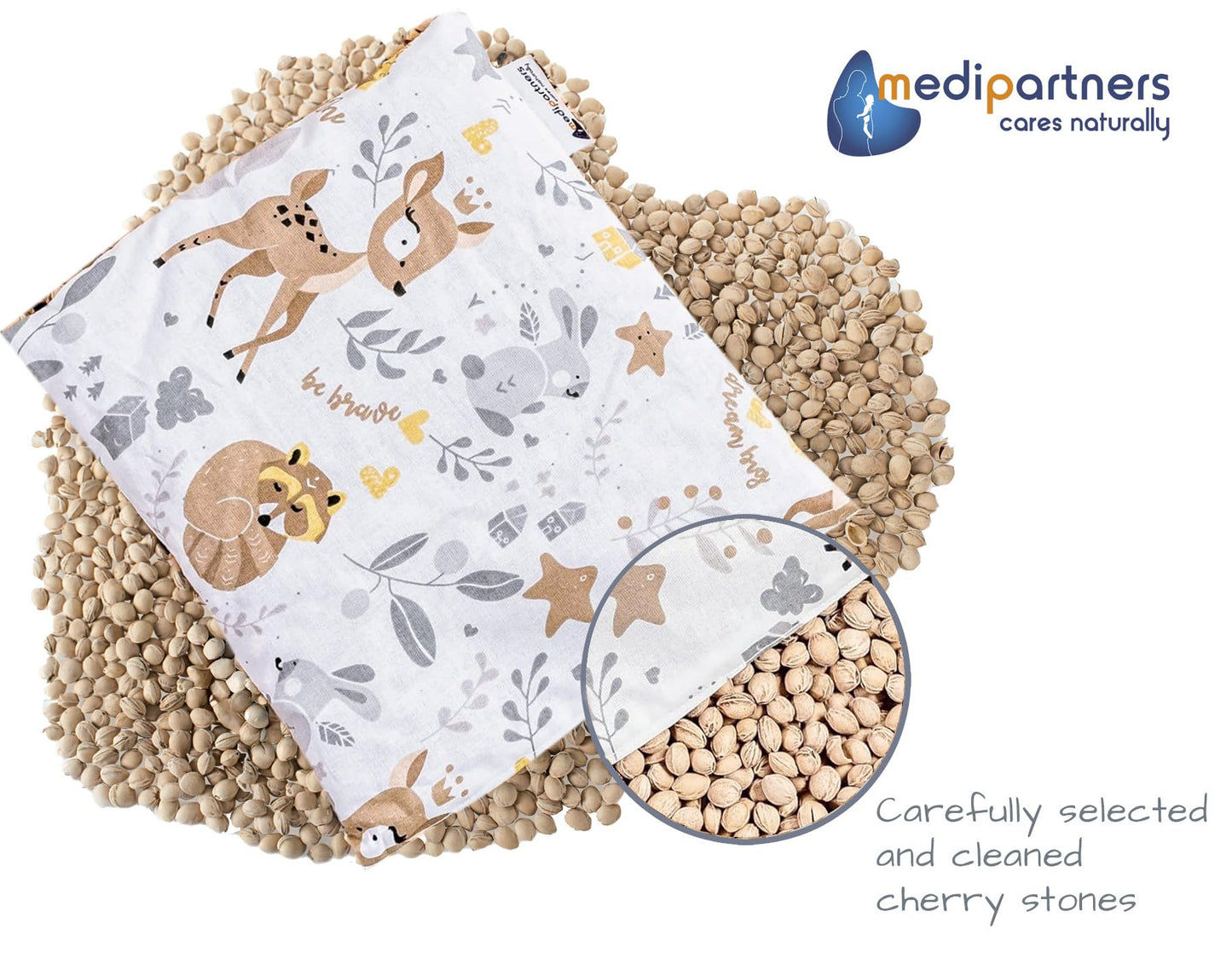 Medi Partners kirsikivipadi 20 × 25 cm, hirv